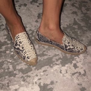 Stuart weitzman slip ons